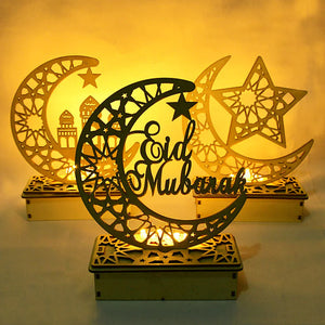 Eid Mubarak LED String Ornament Lights