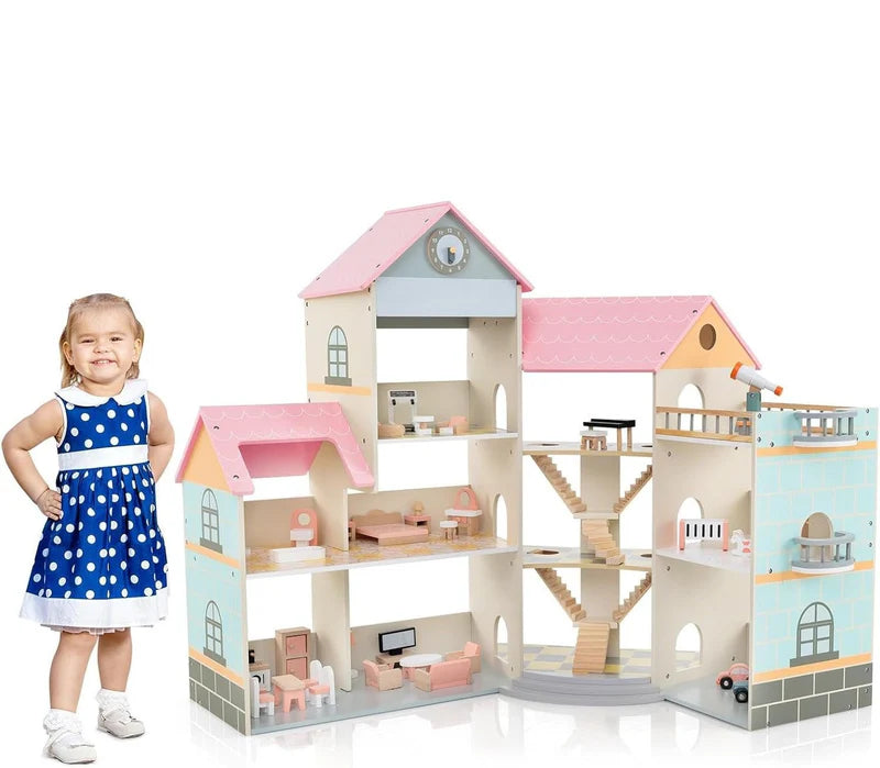 Wood & Play Corner Doll House © Ⓢ